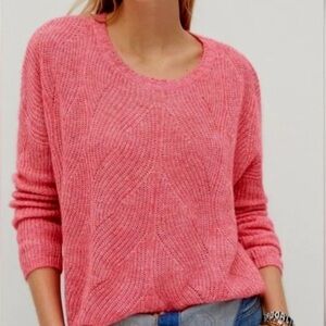 Women's Pink Knit Sweater